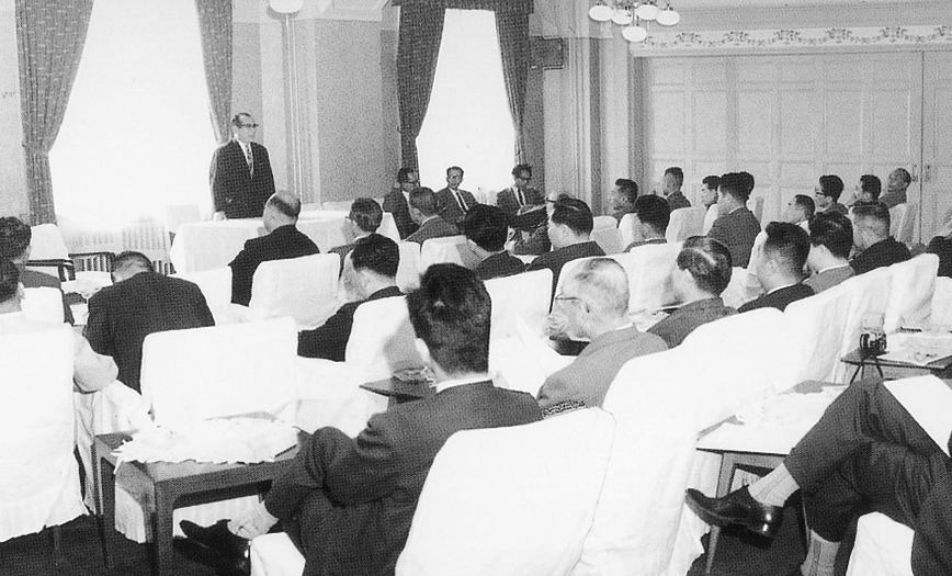 1965 1966 全国の有名メーカーが参加 日本ラーメン工業協会を設立する コラム Nissin History 日清食品グループ