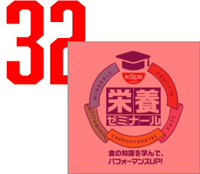 食の知識を学んで、パフォーマンスUP！ NISSIN 栄養ゼミナール