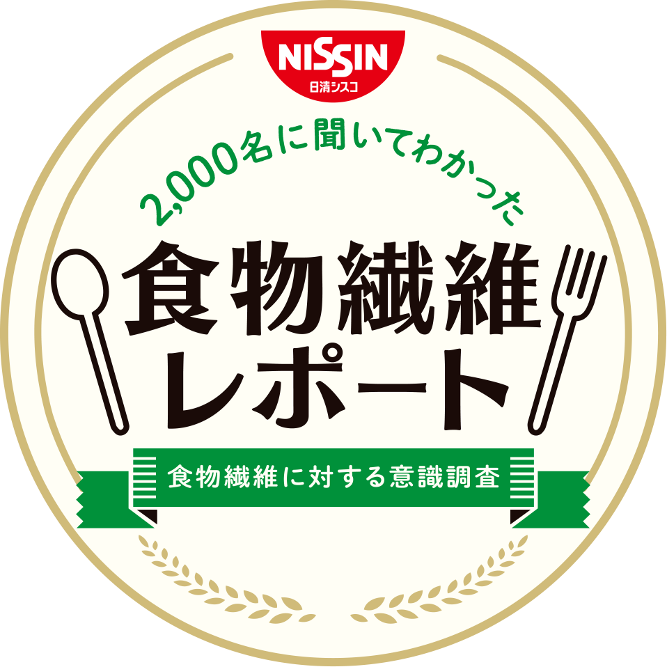 2,000名に聞いてわかった食物繊維レポート